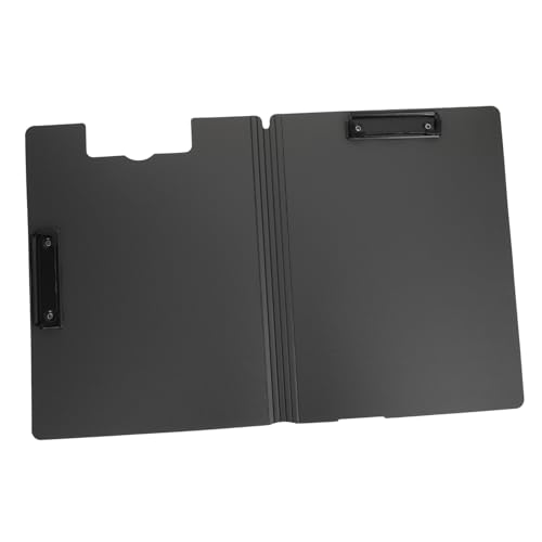 LOLIPPYY Robustes Doppelseitiges Klemmbrett mit Aktenordnerfunktion Blau für Dokumentenorganisation und Memo Schreibunterlage Leicht für Büro und Zuhause von LOLIPPYY