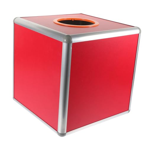 LOLIPPYY Rote Box Mittlere Multifunktionale Wahlurne für Lose Spenden und Partyspiele Robustes Material für Karneval Jahrestreffen Geburtstagsfeiern und Gewinnspiele Farbe LOLIPPYY Rote Box Mittlere Multifunktionale Wahlurne für Lose Spenden und Partyspiele Robustes Material für Karneval Jahrestreffen Geburtstagsfeiern und Gewinnspiele Farbe von LOLIPPYY