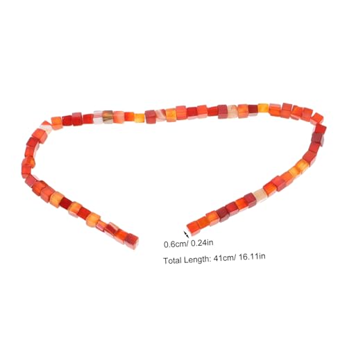 LOLIPPYY Rote Würfel Perlen Abstandshalter Lose Schmuckperlen für DIY Armbänder Halsketten Handwerksprojekte Kreative Bastelperlen LOLIPPYY Rote Würfel Perlen Abstandshalter Lose Schmuckperlen für DIY Armbänder Halsketten Handwerksprojekte Kreative Bastelperlen von LOLIPPYY