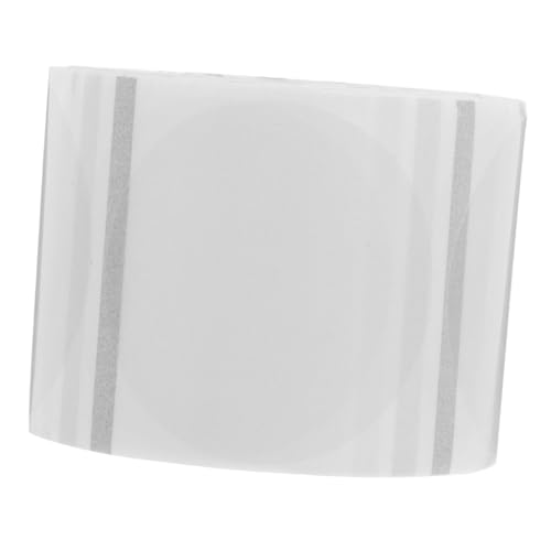 LOLIPPYY Rund Aufkleber PVC Versandetiketten Selbstklebend Stark Haftend Für Thermodrucker Verpackung Post von LOLIPPYY