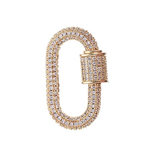 LOLIPPYY Schmuck Halskette DIY Verschluss Langlebigem Material Kompakt und Leicht für Kreative Schmuckprojekte nicht Verblassend Perfektes für DIY von LOLIPPYY