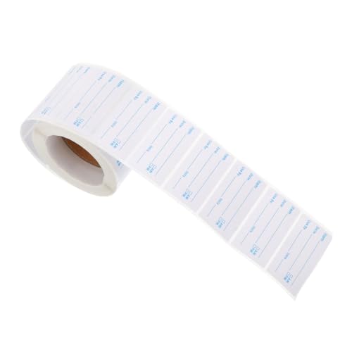 LOLIPPYY Selbstklebende Beschreibbare Lebensmitteletiketten Haltbare Aufkleber für Klassifizierung Marmelade Lebensmittelbehälter Stark Haftend Blau LOLIPPYY Selbstklebende Beschreibbare Lebensmitteletiketten Haltbare Aufkleber für Klassifizierung Marmelade Lebensmittelbehälter Stark Haftend Blau von LOLIPPYY