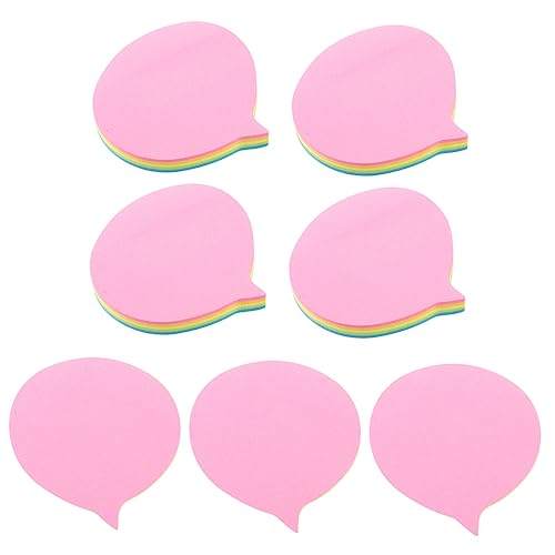 LOLIPPYY Selbstklebende Haftnotizen Stark Haftend Memo Pads Kreative Notizzettel für Büro und Zuhause Praktische To do Listen Notizen ohne Rückstände für Studium und Arbeit von LOLIPPYY