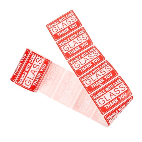 LOLIPPYY Selbstklebende Zerbrechlich Aufkleber Warnetiketten Verpackung Versand Kennzeichnung Haftetiketten für Vorsichtige Handhabung LOLIPPYY Selbstklebende Zerbrechlich Aufkleber Warnetiketten Verpackung Versand Kennzeichnung Haftetiketten für Vorsichtige Handhabung von LOLIPPYY
