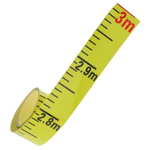 LOLIPPYY Selbstklebender Wasserstand Aufkleber Wasserstandsanzeiger für Schwimmbad und Teich Gelb Wasserstandsmessung Wasserstandsanzeiger Wasserskala Sticker von LOLIPPYY