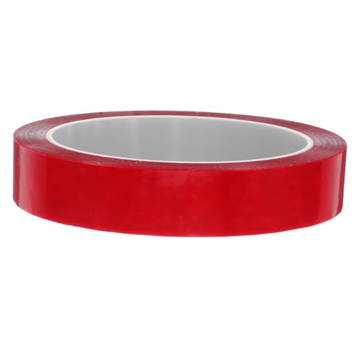 LOLIPPYY Sicherheits siegelband Rot Manipulationssicheres Verpackungsband mit Sichtbar Bleibender Markierung Diebstahlschutz für Versandkartons und Wertvolle Dokumente Einfach Anzuwenden von LOLIPPYY