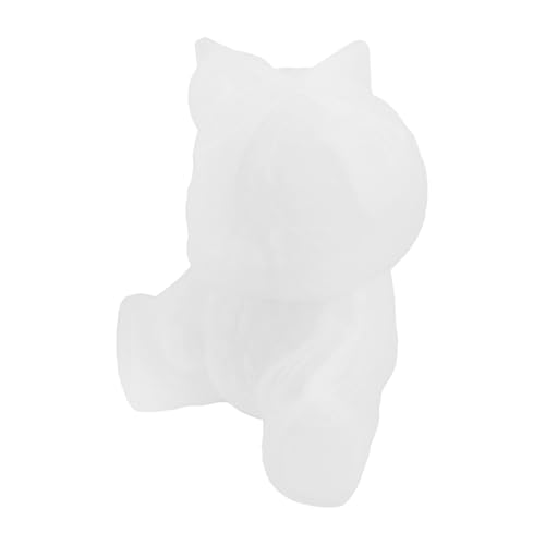LOLIPPYY Silikon Bärform Gießform für DIY Bastelarbeiten Rundbasis Niedliches Tierdesign für Süßigkeiten Schokolade Kuchen und Heimdekorationen von LOLIPPYY