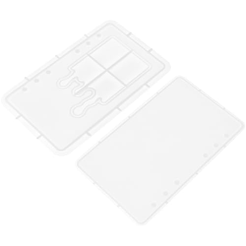 LOLIPPYY Silikonform Eiscreme DIY Epoxidharz Gießform Flexibel Wiederverwendbar Binder Notizbuchhülle Lesezeichen Basteln Kreativ Praktisch Leicht zu Reinigen von LOLIPPYY