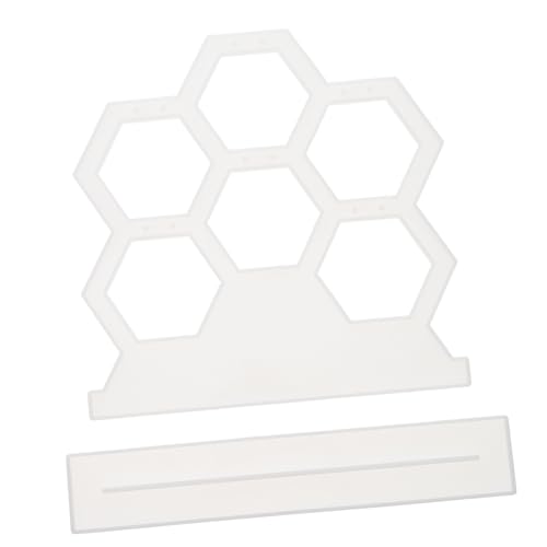 LOLIPPYY Silikonform Hexagonal Ohrringhalter Gießform Flexibel Wiederverwendbar DIY Epoxidharz Schmuckständer Form Originelles Basteln Zubehör LOLIPPYY Silikonform Hexagonal Ohrringhalter Gießform Flexibel Wiederverwendbar DIY Epoxidharz Schmuckständer Form Originelles Basteln Zubehör von LOLIPPYY
