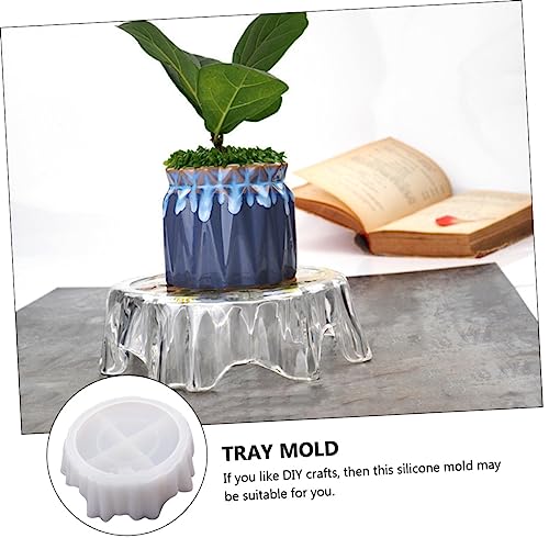 LOLIPPYY Silikonform für Gießharz Unregelmäßiges Tablett DIY Blumentopf Gießform Flexibel Langlebig Pflanzgefäß Basteln Harzform für Kreative Dekoration und Aufbewahrung LOLIPPYY Silikonform für Gießharz Unregelmäßiges Tablett DIY Blumentopf Gießform Flexibel Langlebig Pflanzgefäß Basteln Harzform für Kreative Dekoration und Aufbewahrung von LOLIPPYY