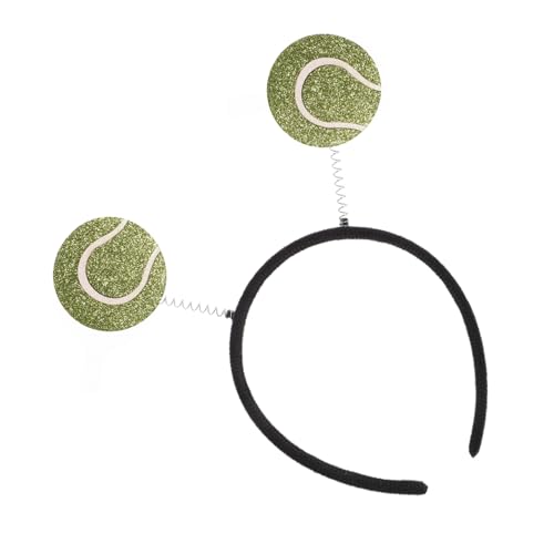 LOLIPPYY Sportliches Tennis Stirnband mit Federball Kreatives Party Haarband für Damen Einzigartiges Kopfschmuck Accessoire für Sportveranstaltungen und Freizeit LOLIPPYY Sportliches Tennis Stirnband mit Federball Kreatives Party Haarband für Damen Einzigartiges Kopfschmuck Accessoire für Sportveranstaltungen und Freizeit von LOLIPPYY