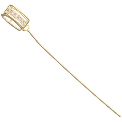 LOLIPPYY Sterling Silber Anhängerverschluss mit Langem Stift Schmuckverschluss für DIY Halsketten Zuverlässiger Kettenverschluss mit Großem Vielseitig für Armbänder und Schmuckherstellung von LOLIPPYY