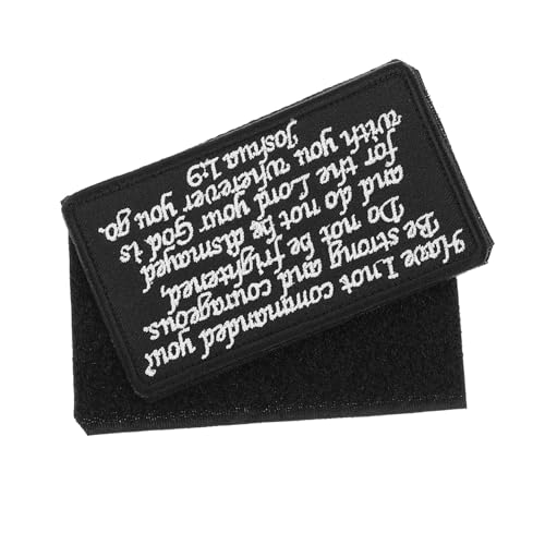 LOLIPPYY Stickbarer Bibel Armaufnäher aus Hochwertigem Dekorativer Reparatur Patch für Kleidung Rucksäcke Kissen und Pullover Einfach Anzubringen Langlebiger LOLIPPYY Stickbarer Bibel Armaufnäher aus Hochwertigem Dekorativer Reparatur Patch für Kleidung Rucksäcke Kissen und Pullover Einfach Anzubringen Langlebiger von LOLIPPYY
