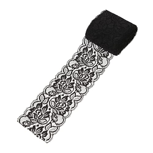LOLIPPYY Stretch-Spitze Bänder zum Basteln Dekorativ goldene Schnürsenkel Nähen hochzeitsdekoration wedding decoration Spitzenstoffbesatz Spitzenbesatz selber machen Spandex-Garn Black LOLIPPYY Stretch-Spitze Bänder zum Basteln Dekorativ goldene Schnürsenkel Nähen hochzeitsdekoration wedding decoration Spitzenstoffbesatz Spitzenbesatz selber machen Spandex-Garn Black von LOLIPPYY