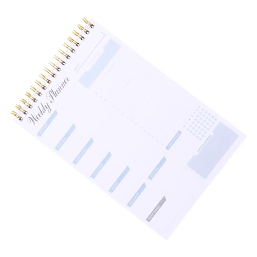 LOLIPPYY Tear Off Wochenplaner Notizblock mit Undatierten Blättern Tragbarer Terminplaner für Stundenplanung Dickes Papier Praktisches Design für Büro Schule und Zuhause LOLIPPYY Tear Off Wochenplaner Notizblock mit Undatierten Blättern Tragbarer Terminplaner für Stundenplanung Dickes Papier Praktisches Design für Büro Schule und Zuhause von LOLIPPYY