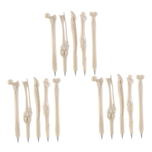 LOLIPPYY Teiliges Kugelschreiber Halloween Kugelstifte mit Kreativem Knochen Design Lustige Schreibstifte für Schüler Halloween Party Dekoration und Geschenke von LOLIPPYY