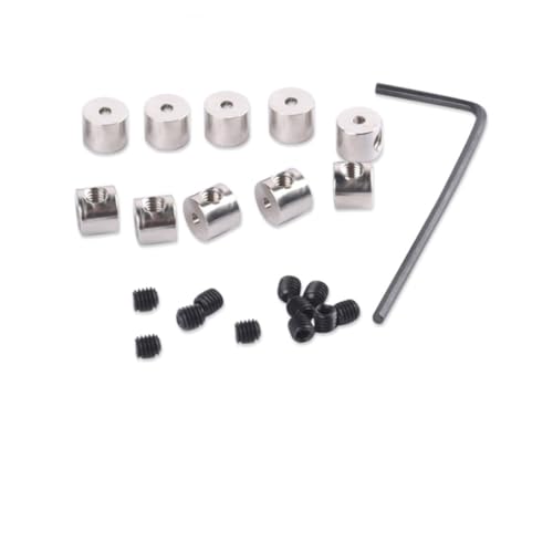LOLIPPYY Teiliges Schraubenschlüssel Klammern aus Metall Stabile Locking Pin Backs Pin Keepers für Kleidung Taschen Gürtel Langlebige Befestigung für Anstecker und Schmuck von LOLIPPYY