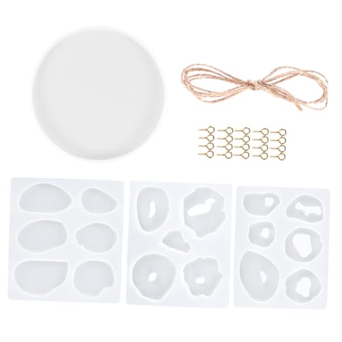 LOLIPPYY Teiliges Silikonform für DIY Windspiel Anhänger Flexible Langlebige Epoxidharz Gießformen Multifunktionale Kunstharzformen für Individuelle Schmuck und Dekorationsgestaltung LOLIPPYY Teiliges Silikonform für DIY Windspiel Anhänger Flexible Langlebige Epoxidharz Gießformen Multifunktionale Kunstharzformen für Individuelle Schmuck und Dekorationsgestaltung von LOLIPPYY