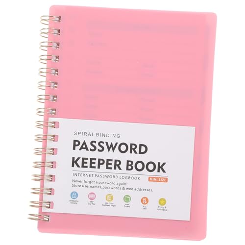 LOLIPPYY Tragbares Passwort Notizbuch mit Bunten Alphabetischen Registerkarten Sicherer Passwort Organizer für Senioren Kompaktes Passwortbuch mit Zusätzlichen Notizseiten Langlebig und LOLIPPYY Tragbares Passwort Notizbuch mit Bunten Alphabetischen Registerkarten Sicherer Passwort Organizer für Senioren Kompaktes Passwortbuch mit Zusätzlichen Notizseiten Langlebig und von LOLIPPYY