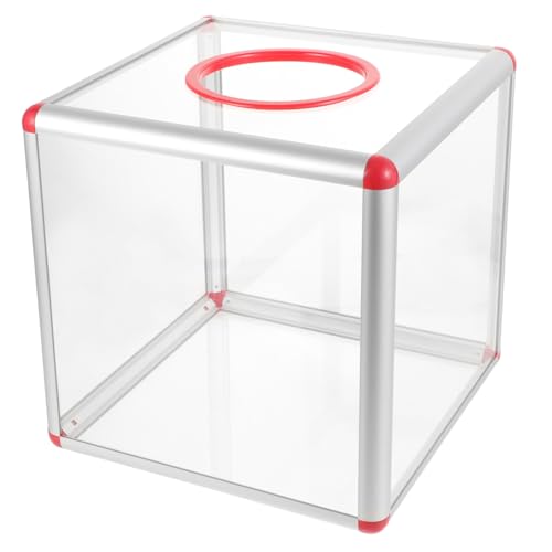 LOLIPPYY Transparente Acryl Losbox Vielseitige Wahlurne für Spenden Gewinnspiele Vorschläge Sichere Aufbewahrung für Partys Firmenevents und Sammelaktionen LOLIPPYY Transparente Acryl Losbox Vielseitige Wahlurne für Spenden Gewinnspiele Vorschläge Sichere Aufbewahrung für Partys Firmenevents und Sammelaktionen von LOLIPPYY