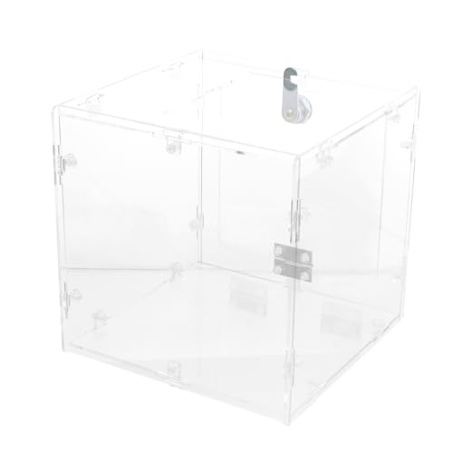 LOLIPPYY Transparente Acryl Wahlurne mit Schloss Robuste Spenden und Vorschlagsbox Vielseitig für Abstimmungen Spenden Gewinnspiele Sichere Sammelbox für Tickets und Geld LOLIPPYY Transparente Acryl Wahlurne mit Schloss Robuste Spenden und Vorschlagsbox Vielseitig für Abstimmungen Spenden Gewinnspiele Sichere Sammelbox für Tickets und Geld von LOLIPPYY