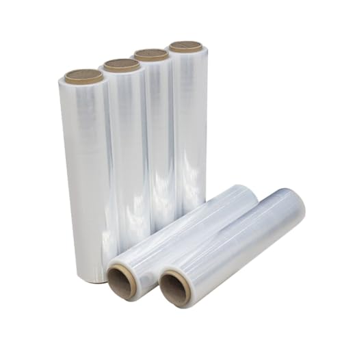 LOLIPPYY Transparente Stretchfolie Selbstklebend Verpackungsfolie Strapazierfähig Palettenfolie für Lager Möbel Schutz Wickelfolie LOLIPPYY Transparente Stretchfolie Selbstklebend Verpackungsfolie Strapazierfähig Palettenfolie für Lager Möbel Schutz Wickelfolie von LOLIPPYY