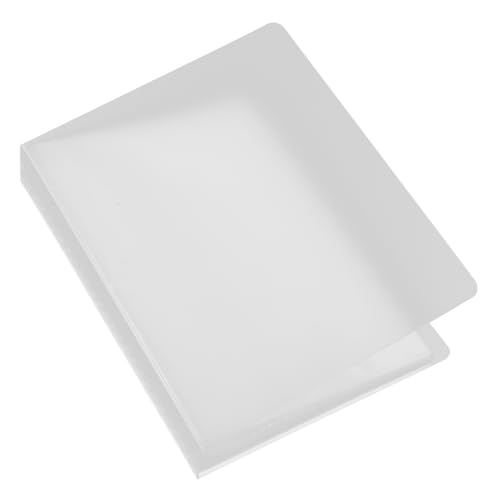 LOLIPPYY Transparentes tragbares Rechnungsalbum aus PE Material Karten Ticketsammelalbum Großer Organizer für Fotos Namenskarten Rechnungen Geeignet für Reisen Hochzeit Familie von LOLIPPYY