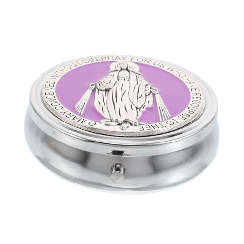 LOLIPPYY Vintage Metall Schmuckbox Rosary Verpackungskoffer mit Schutzfunktion für Halsketten und Kleine Kostbarkeiten Tragbare Schmuckschatulle für Damen und Mädchen für Besondere Anlässe LOLIPPYY Vintage Metall Schmuckbox Rosary Verpackungskoffer mit Schutzfunktion für Halsketten und Kleine Kostbarkeiten Tragbare Schmuckschatulle für Damen und Mädchen für Besondere Anlässe von LOLIPPYY