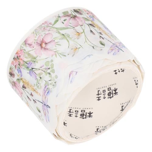 LOLIPPYY Vintage Washi Tape mit Blumenmuster Mehrzweck Scrapbook Klebeband für Geschenkverpackung DIY Bastelarbeiten Tagebuch Notizbuch Leicht Kompakt Dekorativ für Zuhause und Büro LOLIPPYY Vintage Washi Tape mit Blumenmuster Mehrzweck Scrapbook Klebeband für Geschenkverpackung DIY Bastelarbeiten Tagebuch Notizbuch Leicht Kompakt Dekorativ für Zuhause und Büro von LOLIPPYY