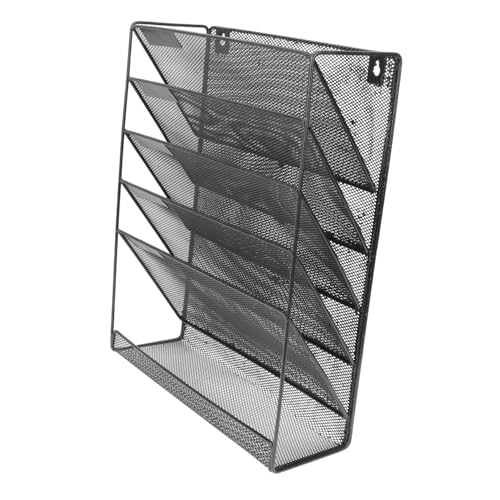 LOLIPPYY Wandhängender Metall Organizer Lagig Dokumentenablage mit Multifunktionalen Fächern Platzsparender Wandordnerhalter für Büro Arbeitszimmer und Zuhause Stabil und Langlebig LOLIPPYY Wandhängender Metall Organizer Lagig Dokumentenablage mit Multifunktionalen Fächern Platzsparender Wandordnerhalter für Büro Arbeitszimmer und Zuhause Stabil und Langlebig von LOLIPPYY