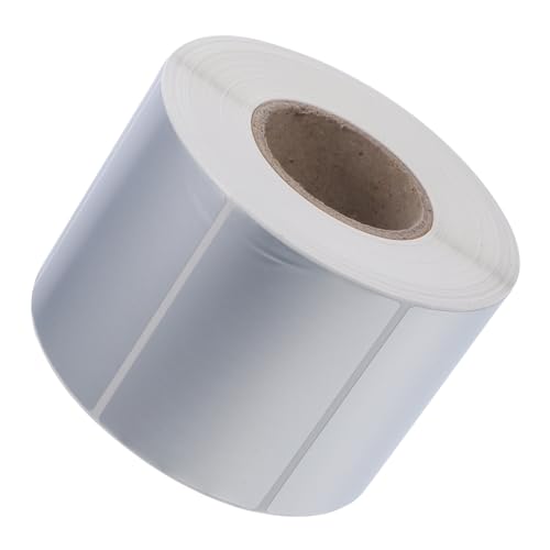 LOLIPPYY Wasserfestes Mattes Silber etikettenpapier Selbstklebende Sticker Labels für Drucker Klare Beschriftung Smudgefrei Geeignet für Adress Preisauszeichnung Praktische von LOLIPPYY