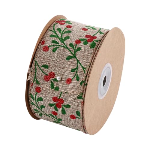 LOLIPPYY Weihnachtliches Geschenkband DIY Schleifenband für Geschenkverpackung und Partydekoration Vielseitiges Weihnachtsdekorationsband für Basteln Kuchen Hochzeit und Festtagsfeiern LOLIPPYY Weihnachtliches Geschenkband DIY Schleifenband für Geschenkverpackung und Partydekoration Vielseitiges Weihnachtsdekorationsband für Basteln Kuchen Hochzeit und Festtagsfeiern von LOLIPPYY