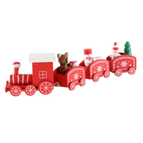 LOLIPPYY Weihnachtszug Cake Ornament aus Umweltfreundlichem Material Niedliche Zug Kuchen Dekoration für Geburtstag und Party Vielseitiger Zug für Kuchen Cupcakes und Zuhause von LOLIPPYY