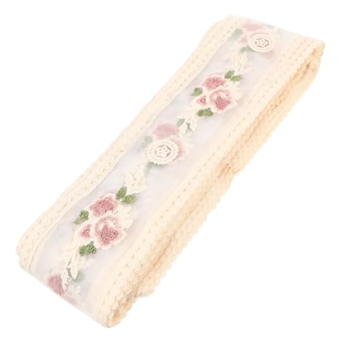 LOLIPPYY Yards Spitzenband für Diy Nähprojekte Hochwertige Baumwollspitzenborte Handarbeitsmaterial für Kleidung Vorhänge und Tischdecken von LOLIPPYY
