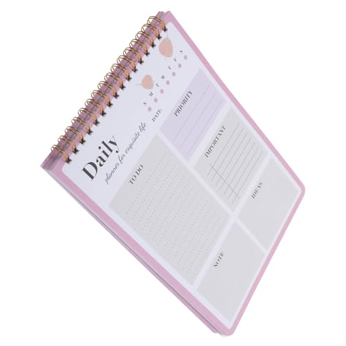 LOLIPPYY Zeitmanagement Notizblock Tagesplaner und To Do Liste mit Kalenderfunktion für Arbeit und Schule Planpad für Effiziente Organisation und Terminübersicht Seitiger Planer in Zartem LOLIPPYY Zeitmanagement Notizblock Tagesplaner und To Do Liste mit Kalenderfunktion für Arbeit und Schule Planpad für Effiziente Organisation und Terminübersicht Seitiger Planer in Zartem von LOLIPPYY