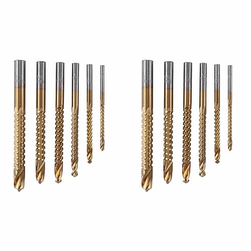 LOLPALONE 12 Tlg HSS Fraesbohrer Satz Holzbohrer Fraeser Bohrer Set Fuer Metall K075 LOLPALONE 12 Tlg HSS Fraesbohrer Satz Holzbohrer Fraeser Bohrer Set Fuer Metall K075 von LOLPALONE