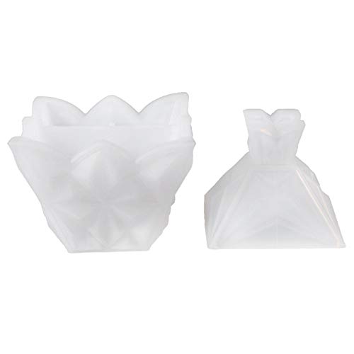 LOLPALONE Transparente Silikonformen aus Harz Handwerk Pyramide DIY Aufbewahrungsbox Harzformen für Schmuck LOLPALONE Transparente Silikonformen aus Harz Handwerk Pyramide DIY Aufbewahrungsbox Harzformen für Schmuck von LOLPALONE