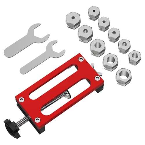 LOLPALONE Universelle Bohrlehre für Aluminiumprofile mit Bohrhülse, Bohrer, Stanzvorrichtung, Hilfswerkzeug, Profile, Schraubstanzer LOLPALONE Universelle Bohrlehre für Aluminiumprofile mit Bohrhülse, Bohrer, Stanzvorrichtung, Hilfswerkzeug, Profile, Schraubstanzer von LOLPALONE