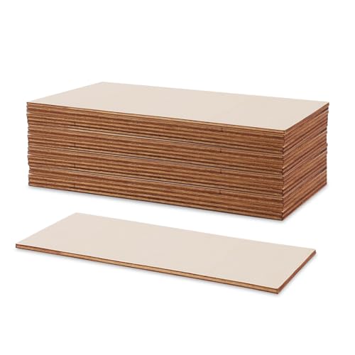 LOLYSIC 24 Stück Sperrholz 3mm, Platz Sperrholzplatte, Holz Platten Holzplatten zum Basteln für DIY, Laserbearbeitung, Brandmalerei, Modellbau, Deko, Gemälde, 100X200X3MM LOLYSIC 24 Stück Sperrholz 3mm, Platz Sperrholzplatte, Holz Platten Holzplatten zum Basteln für DIY, Laserbearbeitung, Brandmalerei, Modellbau, Deko, Gemälde, 100X200X3MM von LOLYSIC