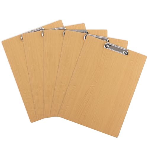 LOLYSIC Extra große Klemmbretter, 28,9 x 43,2 cm, Holz-Klemmbretter, Holz-Klemmbrett mit niedrigem Profil-Clip, vertikales Holz-Klemmbrett zum Zeichnen, Skizzieren, Kunstklassenzimmer, Bürobedarf, A3 LOLYSIC Extra große Klemmbretter, 28,9 x 43,2 cm, Holz-Klemmbretter, Holz-Klemmbrett mit niedrigem Profil-Clip, vertikales Holz-Klemmbrett zum Zeichnen, Skizzieren, Kunstklassenzimmer, Bürobedarf, A3 von LOLYSIC