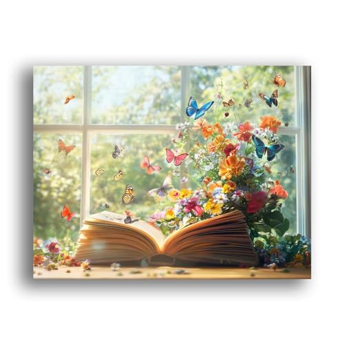 LOMSIOY DIY Diamant-Malerei Erwachsene Landschaft Diamond Painting Bilder with Accessories for Full Drill Rhinestone Embroidery Tiere Diamond Crystal Art Home Wall Decor 30 X 40 cm 47638 von LOMSIOY