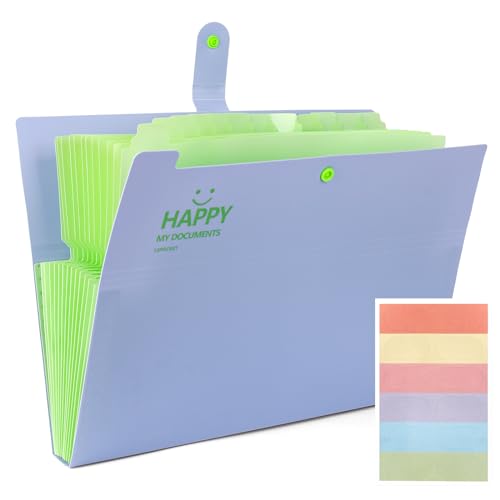 LONHCHI 1 Stk Fächermappe A4, Dokumentenmappe a4 Mit 12 Fächer, Tragbar Dokumentenmappe mit Druckknopf und Etikettenaufkleber für Schule Schüler Büro LONHCHI 1 Stk Fächermappe A4, Dokumentenmappe a4 Mit 12 Fächer, Tragbar Dokumentenmappe mit Druckknopf und Etikettenaufkleber für Schule Schüler Büro von LONHCHI