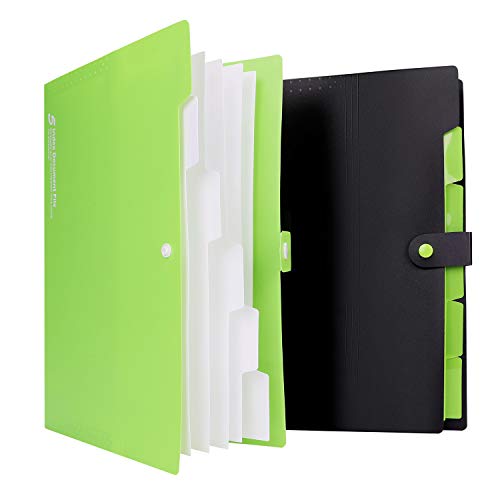 Dokumententasche 2 Stück Fächermappe A4 Dokumentenmappe mit 5 Fächern Wasserdichte Sammelmappe Datei Dokument Ordnungsmappe Büro Schule Aktenordner Multifunktionale Aufbewahrungstasche mit Druckknopf Dokumententasche 2 Stück Fächermappe A4 Dokumentenmappe mit 5 Fächern Wasserdichte Sammelmappe Datei Dokument Ordnungsmappe Büro Schule Aktenordner Multifunktionale Aufbewahrungstasche mit Druckknopf von LONTG