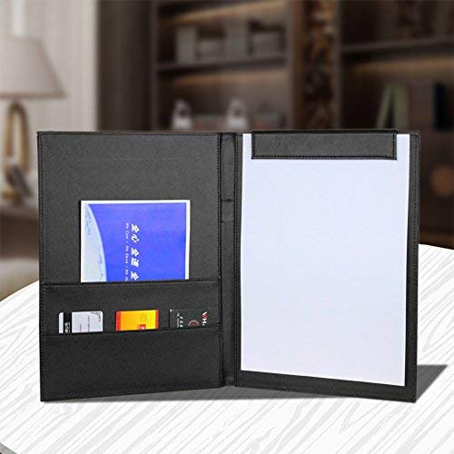Ordner Schreibtisch Pads Schwer Schreibtischunterlage papier schwarz Leder für Business A4 dokumente 32cm*24cm*2cm Ordner Schreibtisch Pads Schwer Schreibtischunterlage papier schwarz Leder für Business A4 dokumente 32cm*24cm*2cm von LONTG