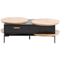 LOOKS by Wolfgang Joop Beistelltisch schwarz 128,2 x 76,0 x 41,1 cm von LOOKS by Wolfgang Joop