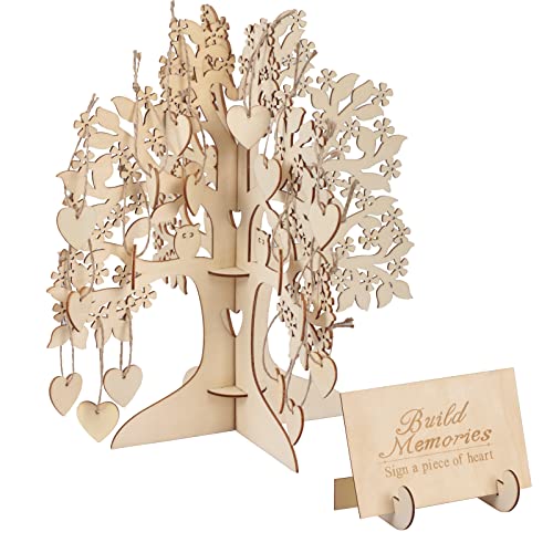 LOOPES Holzbaum Gästebuch Hochzeit Holz mit Holzherzen Lebensbaum Holz Baum Wunschbaum Hochzeitsgästebuch zum Basteln und Aufhängen für DIY Hochzeitsdeko Bastelset Handwerk Osterndeko Frühlingdeko LOOPES Holzbaum Gästebuch Hochzeit Holz mit Holzherzen Lebensbaum Holz Baum Wunschbaum Hochzeitsgästebuch zum Basteln und Aufhängen für DIY Hochzeitsdeko Bastelset Handwerk Osterndeko Frühlingdeko von LOOPES