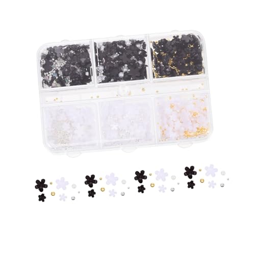 LOORGVEL 1 Schachtel Fächer Box mit Einzigartigen Resin Blumen Nail Art Ornamenten DIY Fingernägel Kreative Maniküre Accessoires für Zuhause und Praktische und Stilvolle Nagelverschönerung LOORGVEL 1 Schachtel Fächer Box mit Einzigartigen Resin Blumen Nail Art Ornamenten DIY Fingernägel Kreative Maniküre Accessoires für Zuhause und Praktische und Stilvolle Nagelverschönerung von LOORGVEL