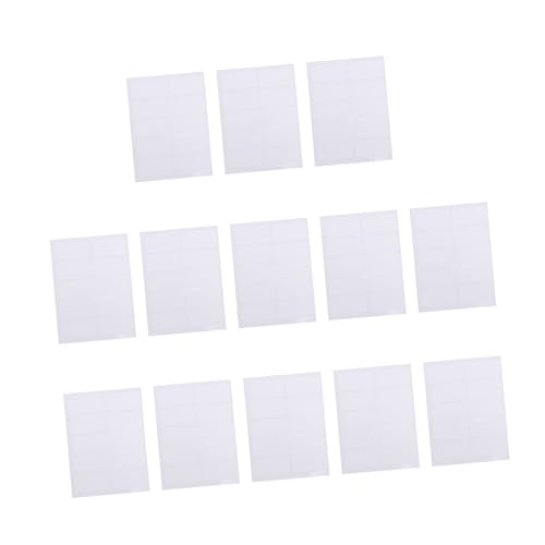 LOORGVEL 10 Sätze Selbstklebende Blanko Namensetiketten Abwischbare Handbeschreibbare Aufkleber Vielseitig für Dokumente Kühlschrank Türen Schränke Praktische Markierungslösung LOORGVEL 10 Sätze Selbstklebende Blanko Namensetiketten Abwischbare Handbeschreibbare Aufkleber Vielseitig für Dokumente Kühlschrank Türen Schränke Praktische Markierungslösung von LOORGVEL