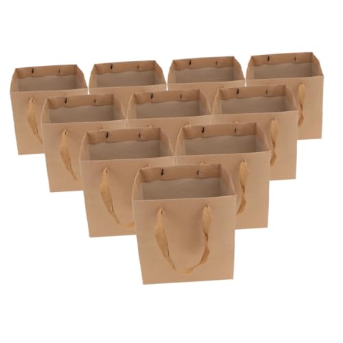 LOORGVEL 10 Stück Quadratische Kraftpapierbeutel Straußtaschen für Blumen Blumenverpackungsbeutel Taschen für Blumensträuße mittlere Papiertüten Kraftpapier Blumenpacktaschen Schokolade LOORGVEL 10 Stück Quadratische Kraftpapierbeutel Straußtaschen für Blumen Blumenverpackungsbeutel Taschen für Blumensträuße mittlere Papiertüten Kraftpapier Blumenpacktaschen Schokolade von LOORGVEL