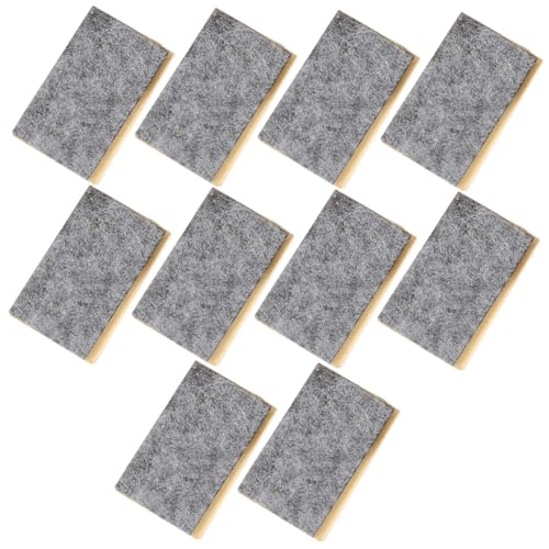 LOORGVEL 10 Stück Radiergummi Tafelrätsel Löschbar Schule Tücher Reinigung Trocken Abwischbarer Reiniger Schwarz Weißer Brettreiniger Eraser Des Kreidebretts Sauber Tafelreiniger Gefühlt von LOORGVEL